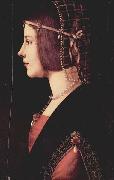 PREDIS, Ambrogio de Portrait of a lady oil painting reproduction